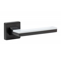 LARISSA SQ BBN/BBN/AL7 черный матовый никель/белый глянцевый