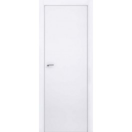 Белая дверь UNILACK Profil doors 1E